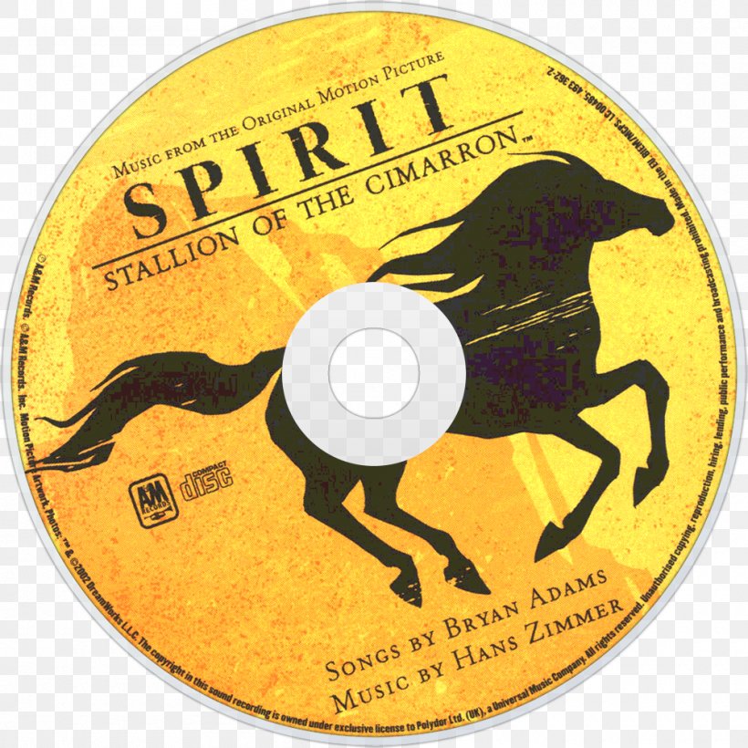 Compact Disc Spirit: Stallion Of The Cimarron Album United States So Far So Good, PNG, 1000x1000px, Watercolor, Cartoon, Flower, Frame, Heart Download Free