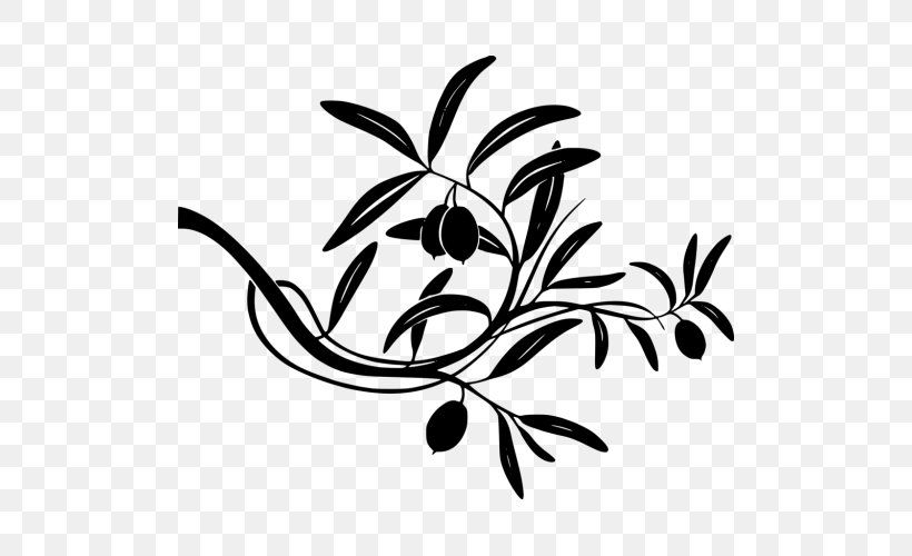 Olive Branch Wall Decal Sticker Tree, PNG, 500x500px, Olive Branch, Artwork, Black And White, Branch, Drawing Download Free