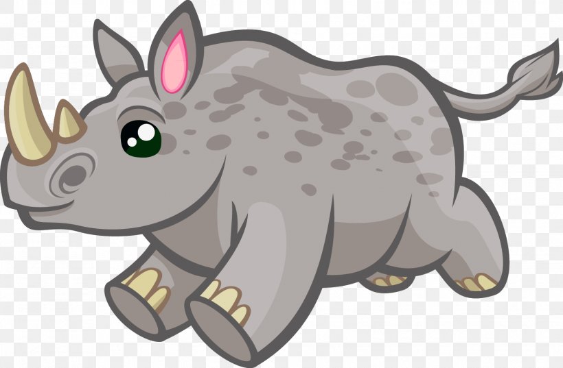 Rhinoceros Free Content Clip Art, PNG, 1551x1016px, Rhinoceros, Animation, Carnivoran, Cartoon, Cattle Like Mammal Download Free