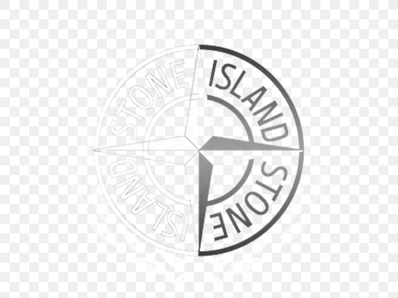 T-shirt Stone Island Brand Clothing Logo, PNG, 593x613px, Tshirt, Area, Black And White, Brand, Clothing Download Free