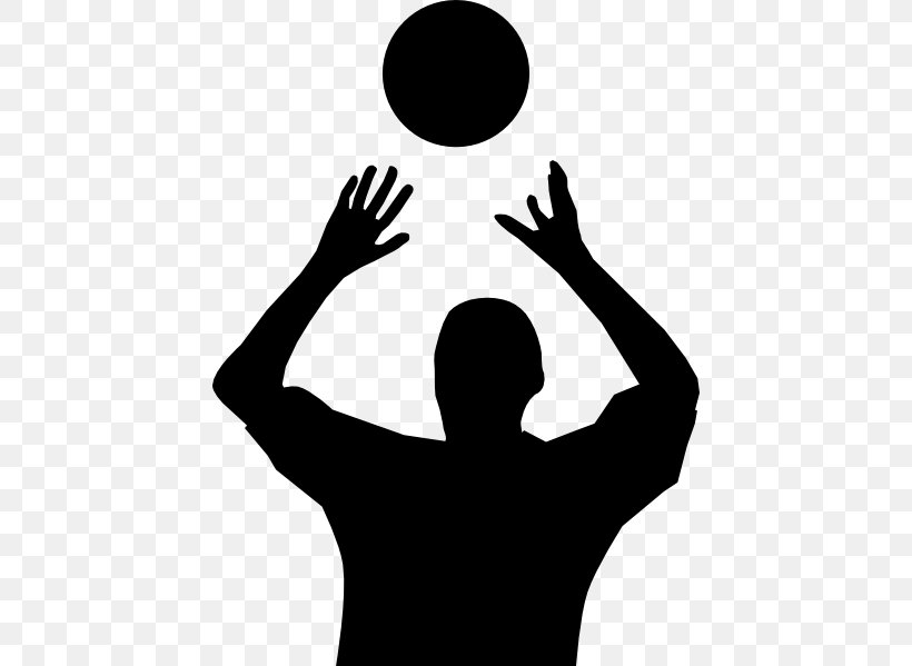 Volleyball Spiking Beach Volleyball Sitting Volleyball Clip Art, PNG, 438x599px, Volleyball, Ball, Beach Volleyball, Black And White, Computer Download Free