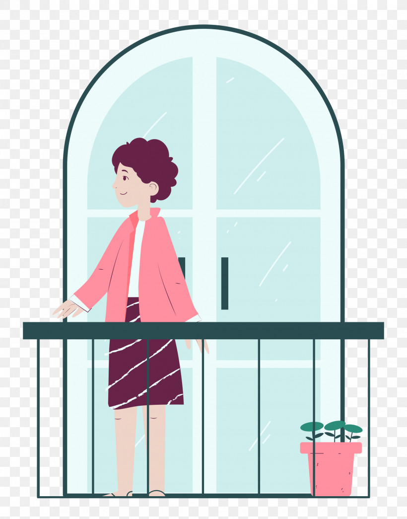 Balcony Home Rest, PNG, 1961x2500px, Balcony, Cartoon, Computer, Drawing, Home Download Free