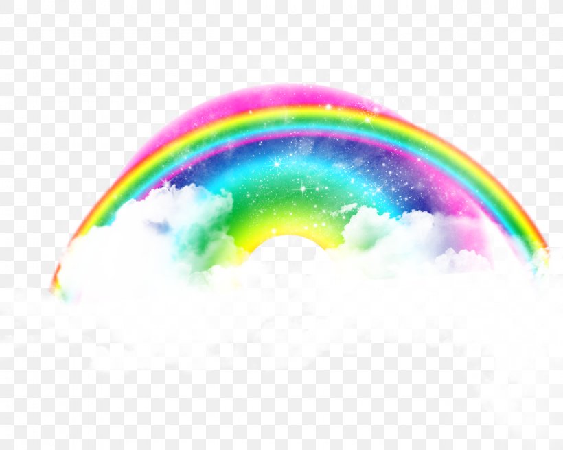 Rainbow Cloud, PNG, 1280x1024px, Rainbow, Cloud, Color, Meteorological Phenomenon, Sky Download Free