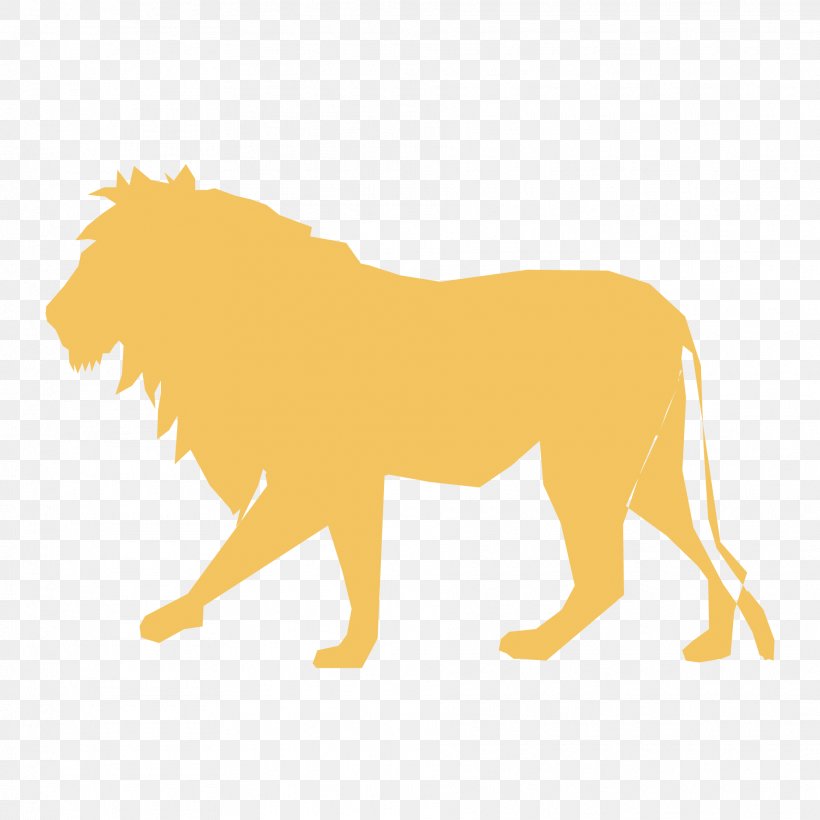Lion Silhouette Clip Art, PNG, 1875x1875px, Lion, Big Cat, Big Cats, Carnivoran, Cat Like Mammal Download Free