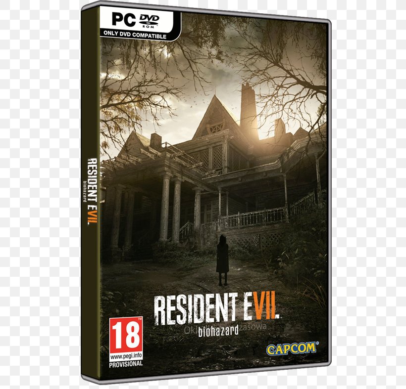 Resident Evil 7: Biohazard Resident Evil 6 Resident Evil: Revelations Xbox 360 Video Game, PNG, 600x787px, Resident Evil 7 Biohazard, Capcom, Dvd, Game, Pc Game Download Free