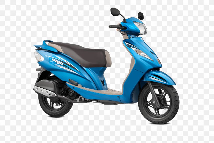 Scooter TVS Wego TVS Scooty TVS Motor Company TVS Jupiter, PNG, 2000x1335px, Scooter, Automotive Design, Car, Color, Electric Blue Download Free