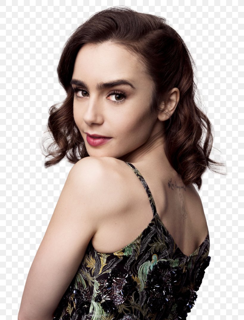 Lily Collins Abduction Photography Actor Female, PNG, 743x1076px, Watercolor, Cartoon, Flower, Frame, Heart Download Free