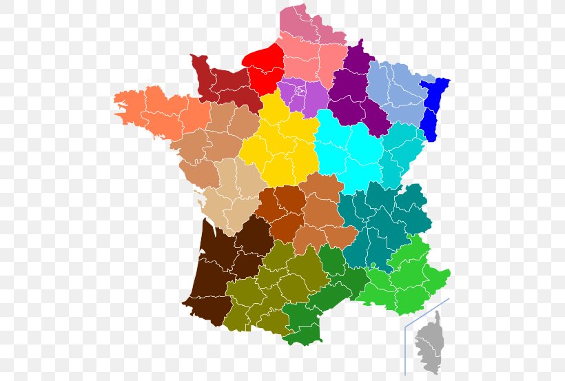 Regions Of France Picardy Map Auvergne Territorial Collectivity, PNG, 507x553px, Regions Of France, Auvergne, Departments Of France, France, French Download Free
