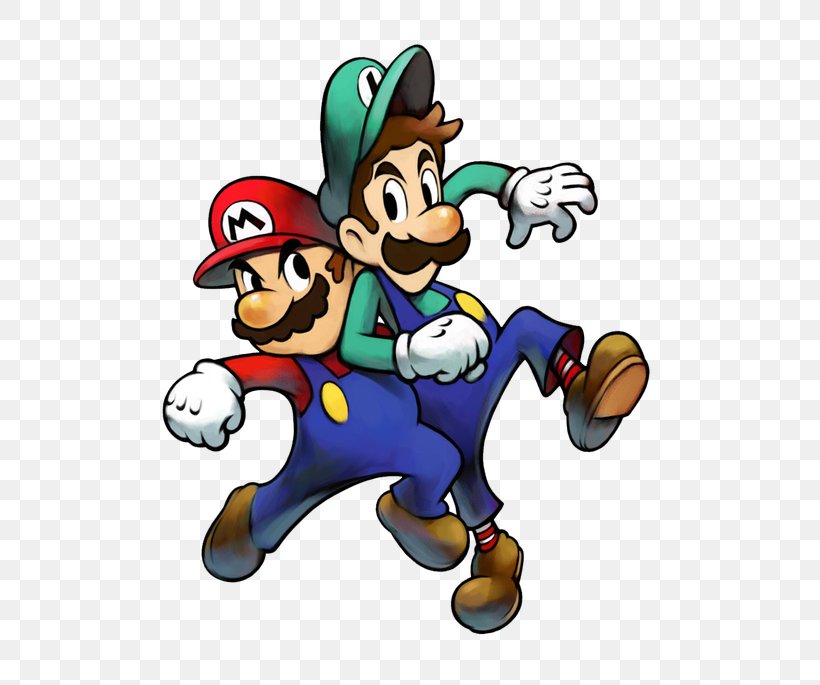 Mario & Luigi: Superstar Saga Mario & Luigi: Dream Team Mario & Luigi: Partners In Time Mario & Luigi: Bowser's Inside Story, PNG, 520x685px, Mario Luigi Superstar Saga, Cartoon, Fictional Character, Game Boy Advance, Luigi Download Free