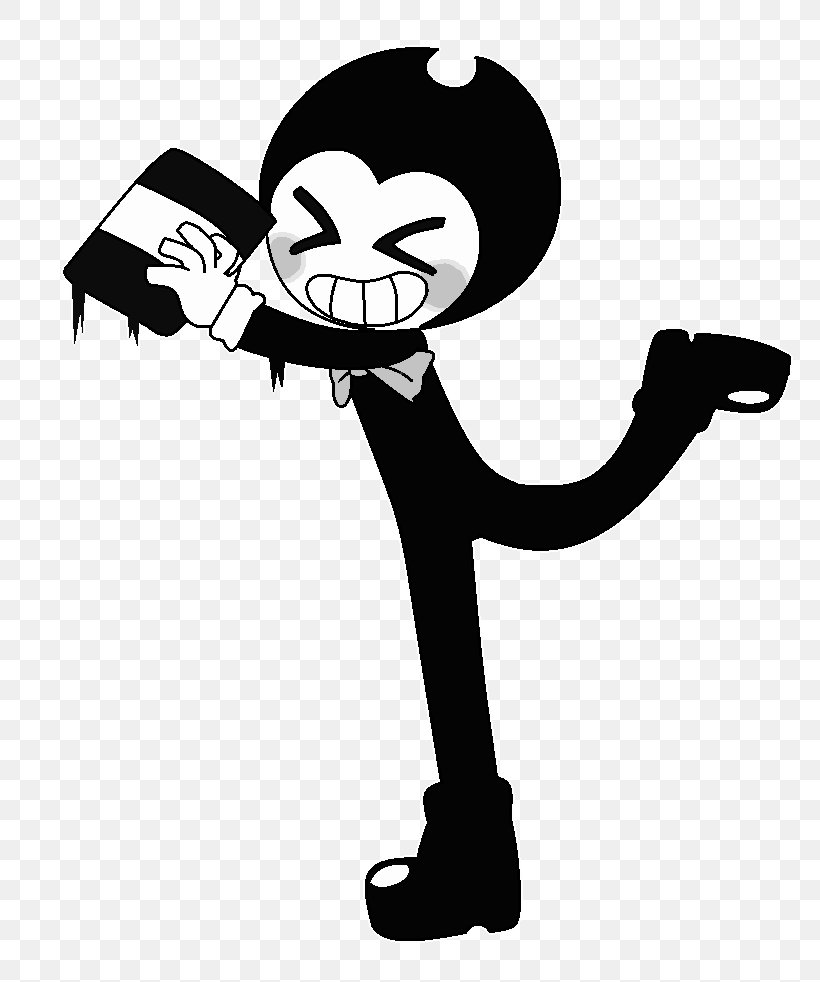 Bendy And The Ink Machine Bacon Soup Desktop Wallpaper, PNG, 814x982px, Bendy And The Ink Machine, Art, Bacon Soup, Black And White, Fictional Character Download Free