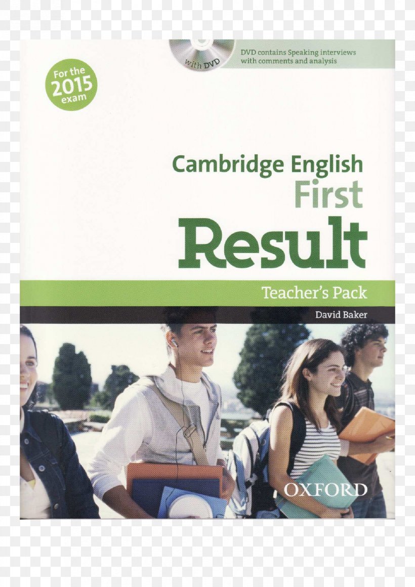 Cambridge English First Result FCE Result Workbook Resource Pack With Key Cambridge English: First Result Class Audio CD (2 Discs) B2 First C1 Advanced, PNG, 1653x2339px, B2 First, Advertising, B1 Preliminary, Book, C1 Advanced Download Free