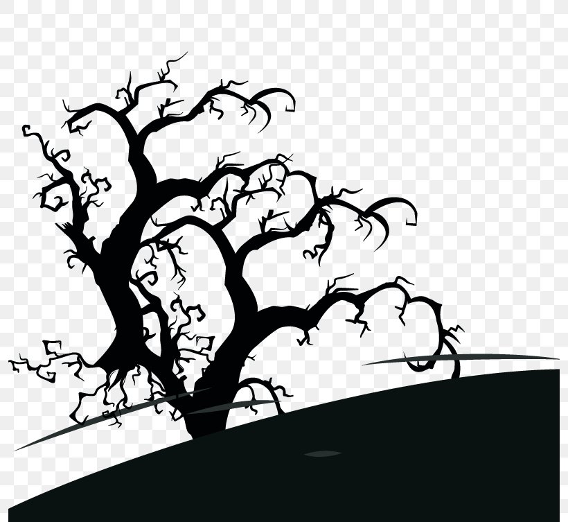 Halloween Photography Illustration, PNG, 796x753px, Halloween, Art, Black, Black And White, Branch Download Free