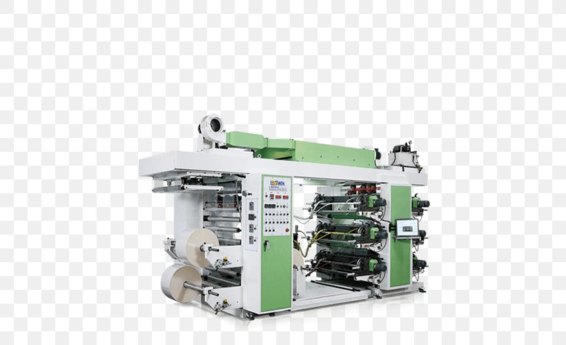 Machine Paper Flexography Printing Press, PNG, 500x500px, Machine, Business, Color Printing, Flexography, Gunny Sack Download Free