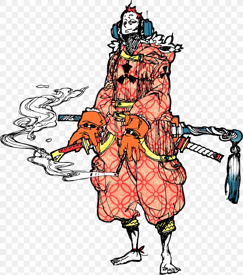 Samurai Bushido Illustration, PNG, 2776x3142px, Samurai, Art, Bushi, Bushido, Cartoon Download Free