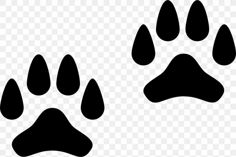 Dog Paw Vector Graphics Clip Art, PNG, 980x652px, Dog, Animal, Animal Track, Blackandwhite, Footprint Download Free