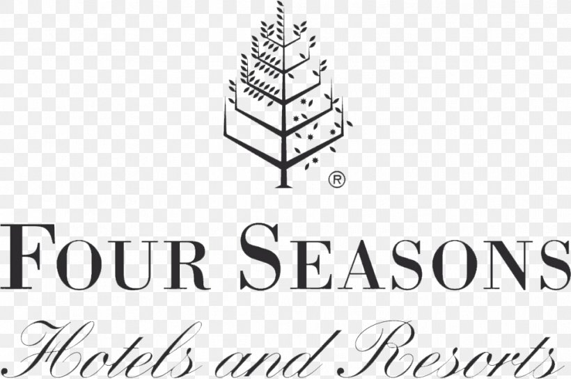 Four Seasons Hotels And Resorts Four Seasons Hotel Chicago Four Seasons Resort The Biltmore Santa Barbara, PNG, 988x657px, Four Seasons Hotels And Resorts, Black And White, Brand, Business, Diagram Download Free