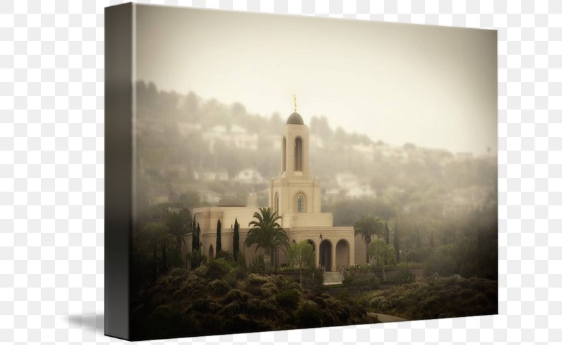 Newport Beach California Temple Chapel Gallery Wrap Canvas Stock Photography, PNG, 650x504px, Chapel, Art, Building, Canvas, Facade Download Free