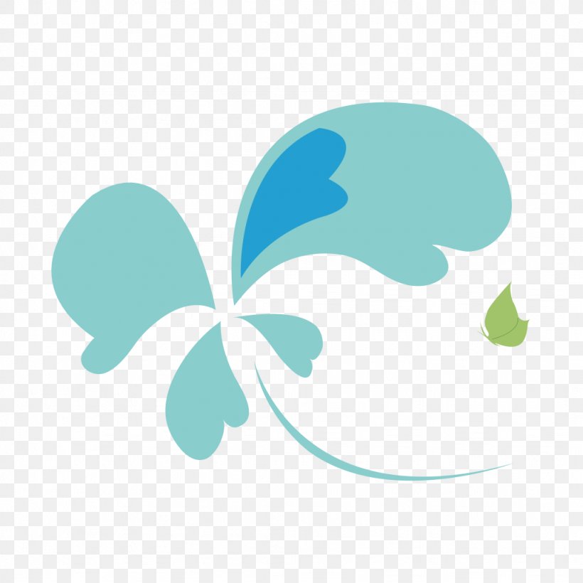 Product Design Clip Art Logo Desktop Wallpaper, PNG, 1024x1024px, Logo, Aqua, Butterfly, Computer, Green Download Free