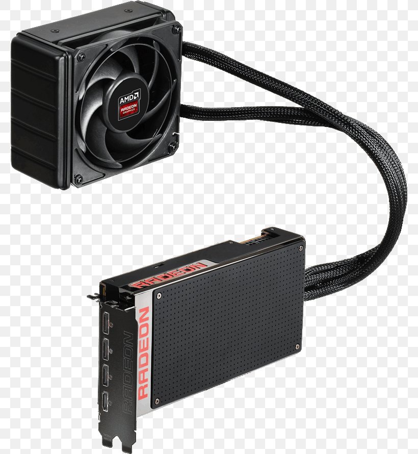 Computer System Cooling Parts Graphics Cards & Video Adapters AMD Radeon R9 Fury X High Bandwidth Memory, PNG, 778x890px, Computer System Cooling Parts, Advanced Micro Devices, Amd Radeon R9 Fury X, Bit, Computer Component Download Free