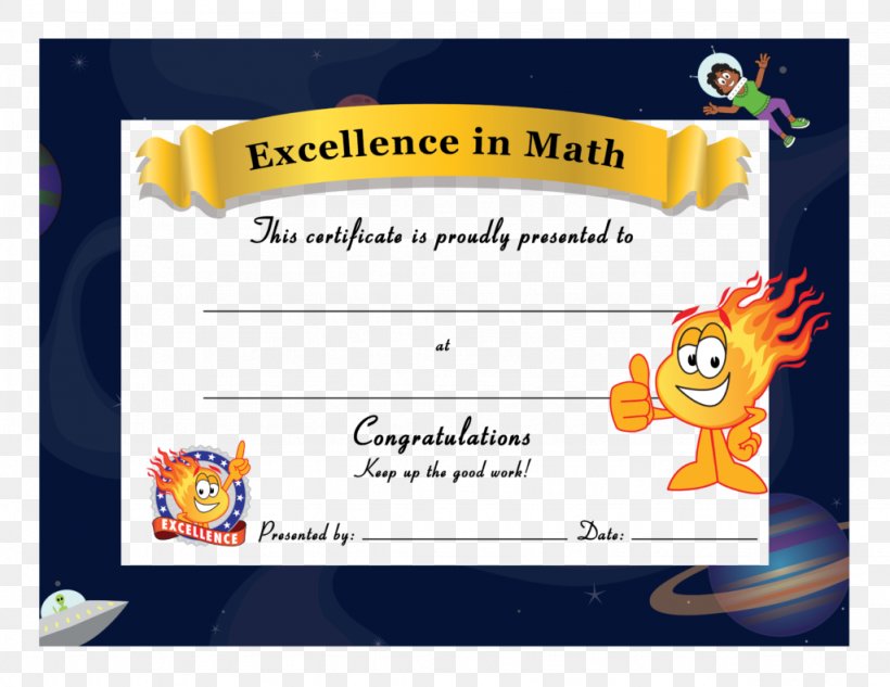 Template Mathematics Certificate Math Kids Math Star Science, PNG, 1024x791px, Template, Academic Certificate, Advertising, Area, Brand Download Free