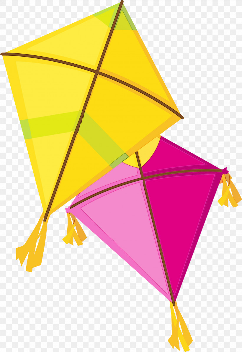 Triangle Kite Line Point Yellow, PNG, 2060x3000px, Makar Sankranti, Area, Ersa Replacement Heater, Geometry, Harvest Festival Download Free