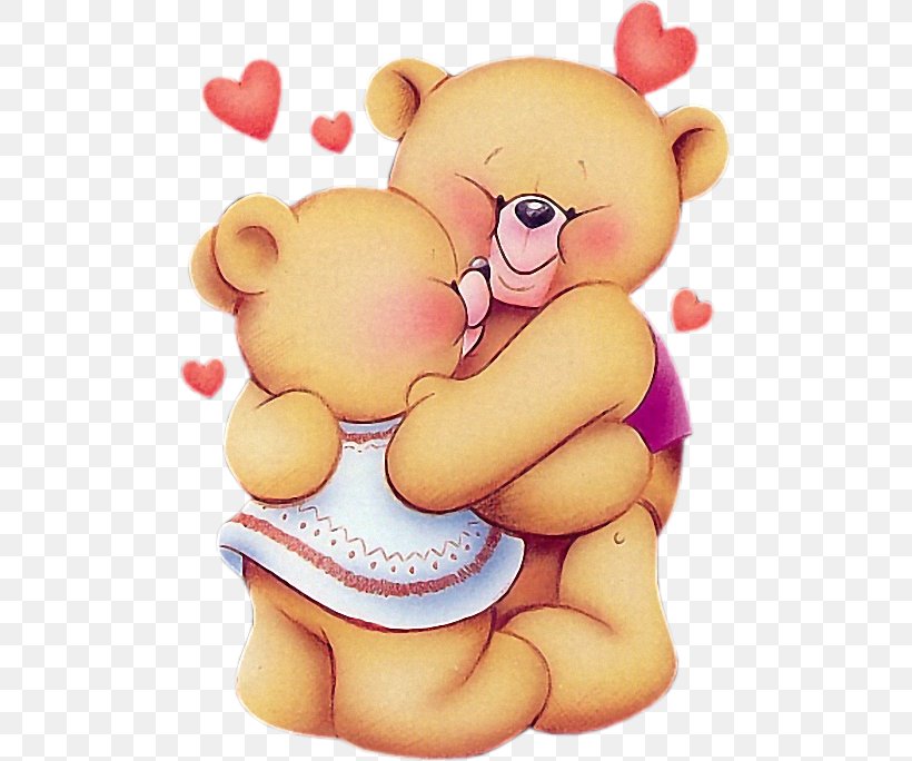 Bear Hug Clip Art Bear Hug Openclipart, PNG, 495x684px, Watercolor, Cartoon,  Flower, Frame, Heart Download Free