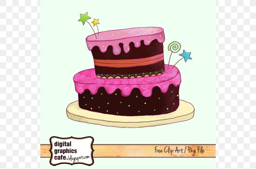 Birthday Cake Cafe Layer Cake Wedding Cake Clip Art, PNG, 562x542px, Birthday Cake, Baked Goods, Baking, Buttercream, Cafe Download Free