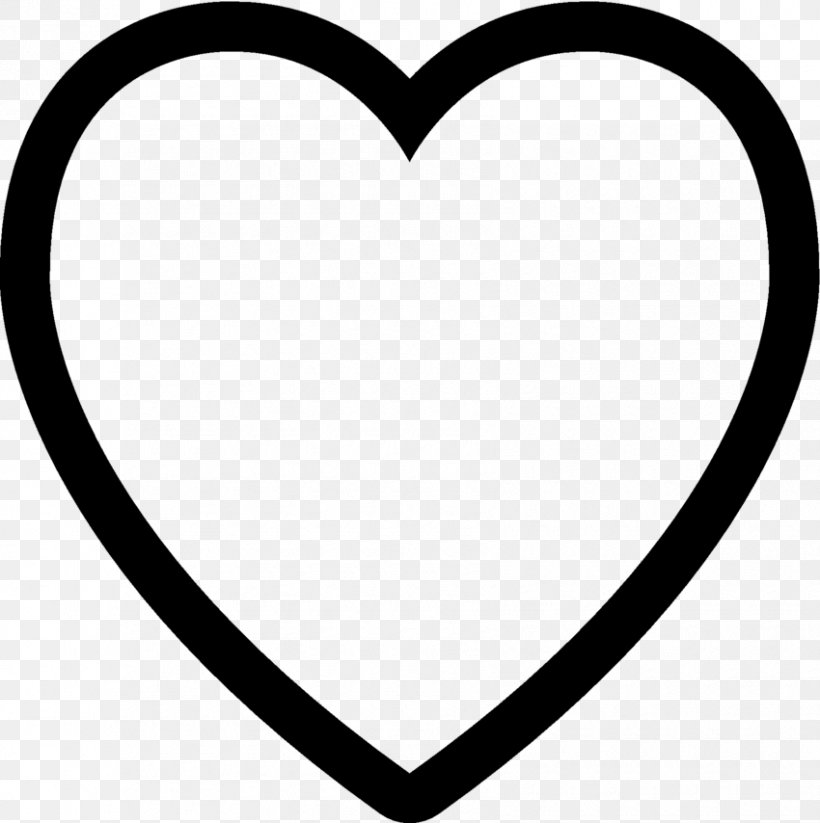 Heart Symbol Black And White Clip Art, PNG, 850x854px, Watercolor, Cartoon, Flower, Frame, Heart Download Free