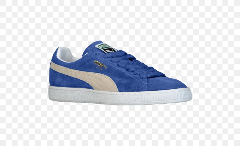 PUMA Suede Classic Sneaker Sports Shoes Clothing, PNG, 500x500px, Puma, Athletic Shoe, Basketball Shoe, Blue, Boot Download Free