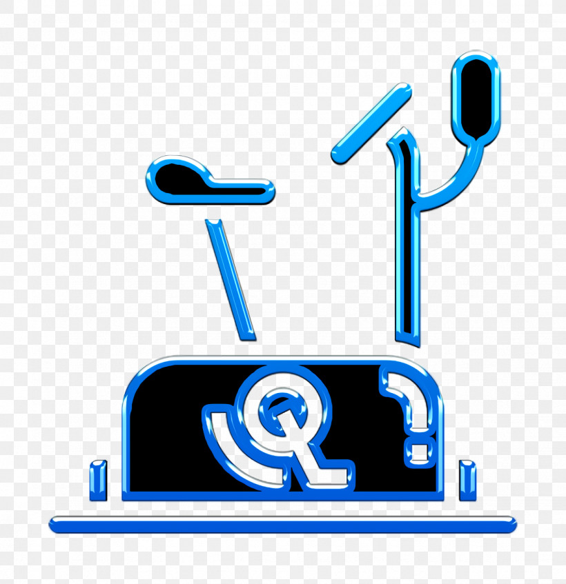 Fitness Icon Gym Icon Stationary Bike Icon, PNG, 1124x1162px, Fitness Icon, Electric Blue, Gym Icon, Line, Logo Download Free