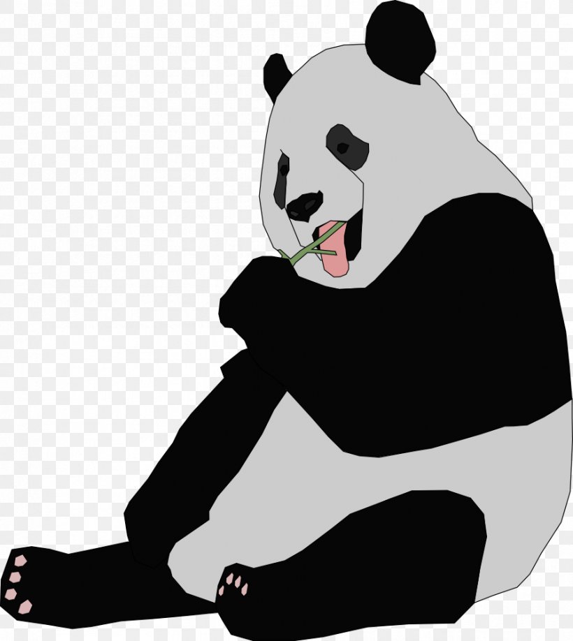 Giant Panda Bear Red Panda Cuteness Clip Art, PNG, 893x1000px, Giant Panda, Bear, Black, Black And White, Blog Download Free