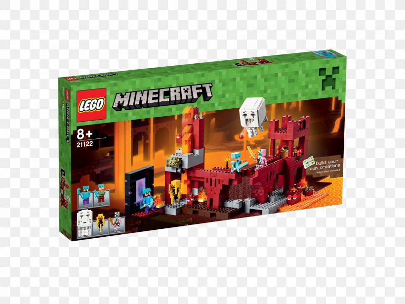 Lego Minecraft Toy LEGO 21122 Minecraft The Nether Fortress, PNG, 2400x1800px, Minecraft, Gumtree, Lego, Lego 21114 Minecraft The Farm, Lego 21126 Minecraft The Wither Download Free