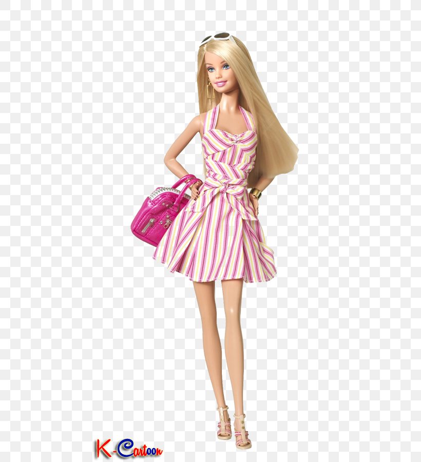 Barbie In The Pink Shoes Doll Clip Art, PNG, 500x900px, Watercolor, Cartoon, Flower, Frame, Heart Download Free