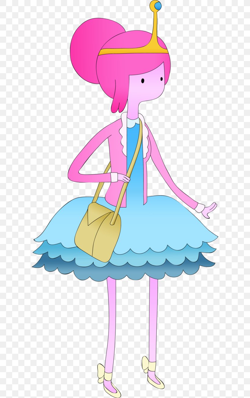 Princess Bubblegum Finn The Human Jake The Dog Lumpy Space Princess Dress, PNG, 612x1305px, Watercolor, Cartoon, Flower, Frame, Heart Download Free