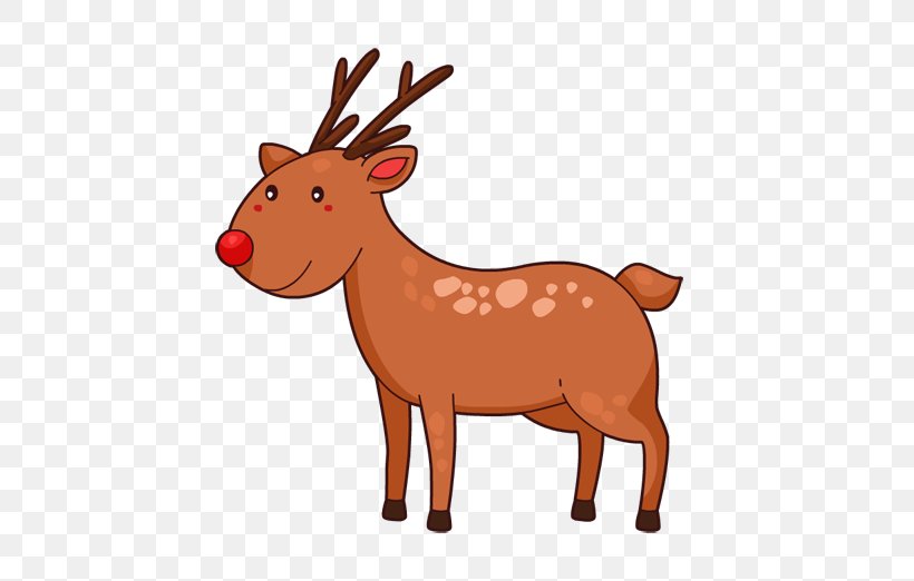 Rudolph Reindeer Santa Claus Clip Art, PNG, 528x522px, Rudolph, Animal Figure, Antler, Blog, Cattle Like Mammal Download Free