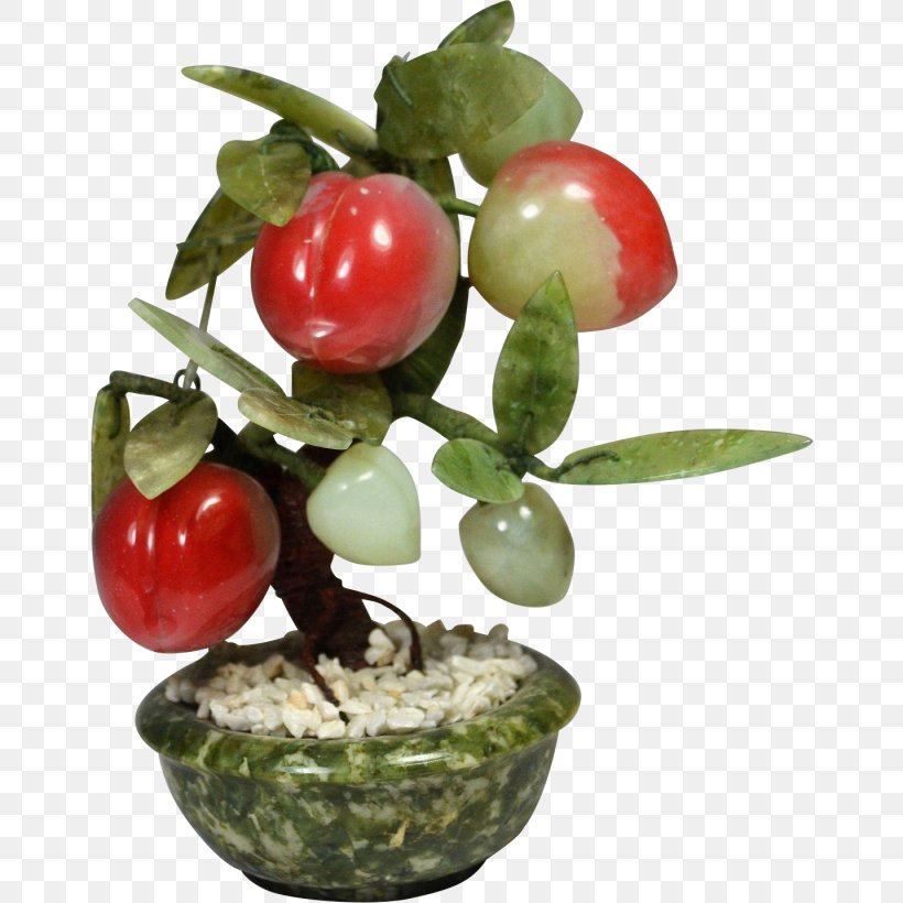 Bonsai Peach Tree Flowerpot Fruit, PNG, 1435x1435px, Bonsai, Desk, Diminutive, Doll, Flowerpot Download Free