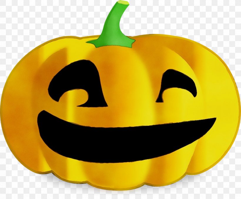 Happy Halloween Logo, PNG, 870x720px, Watercolor, Bell Pepper, Calabaza, Capsicum, Cucurbita Maxima Download Free