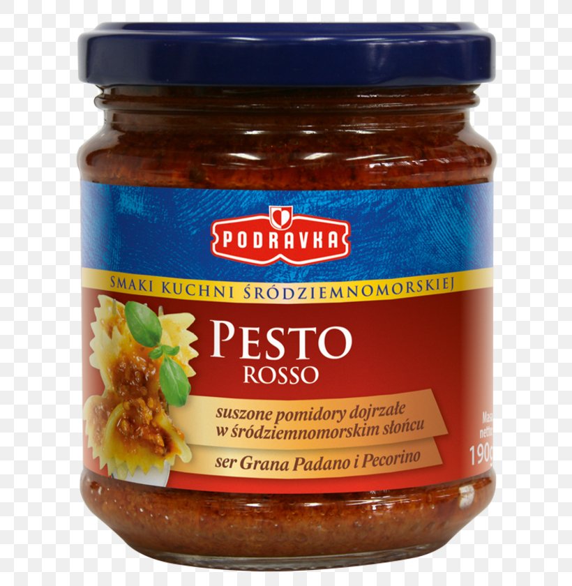 Sauce Pesto Pasta Mediterranean Cuisine Podravka, PNG, 685x840px, Sauce, Achaar, Chutney, Condiment, Dish Download Free