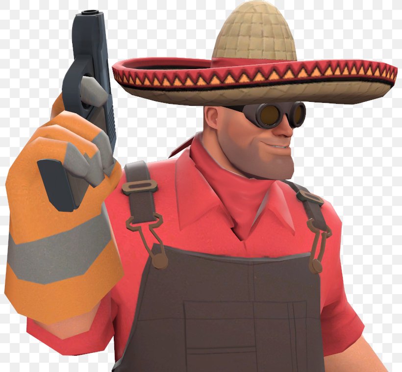 Sombrero Team Fortress 2 Cowboy Hat The Hat, PNG, 804x759px, Sombrero, Cosmetics, Cowboy, Cowboy Hat, Engie Download Free