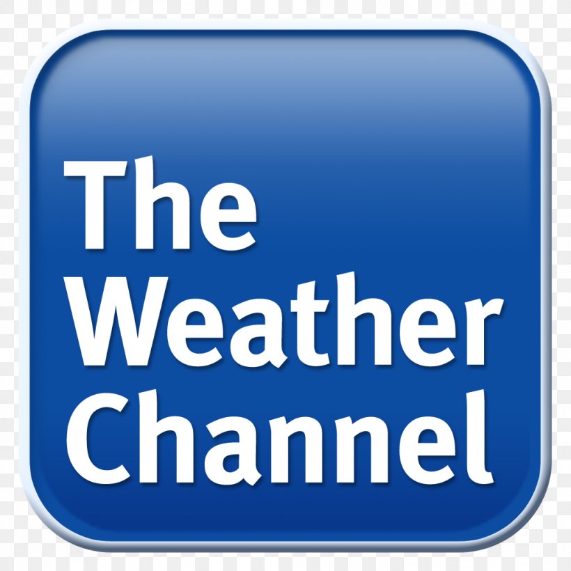 The Weather Channel Weather Forecasting The Weather Company Television, PNG, 1024x1024px, Weather Channel, Area, Blue, Brand, Comcast Download Free
