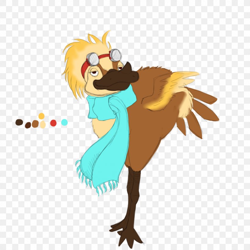 Bird Chicken Galliformes, PNG, 1024x1024px, Bird, Animal, Art, Beak, Cartoon Download Free