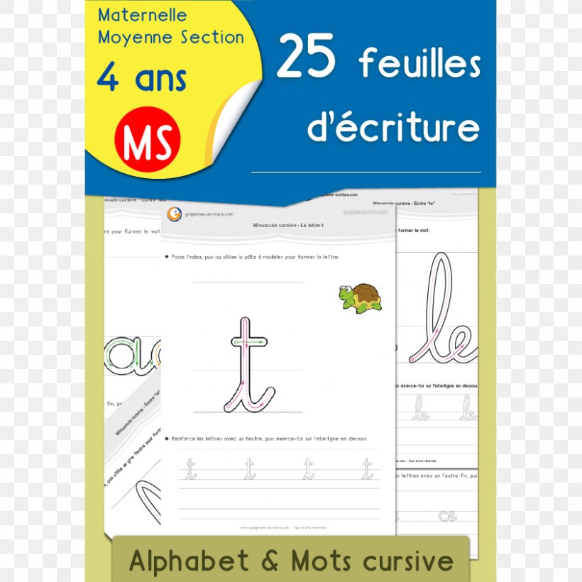 École Maternelle Cursive Learning Writing Moyenne Section, PNG, 843x843px, Cursive, All Caps, Alphabet, Area, Bas De Casse Download Free