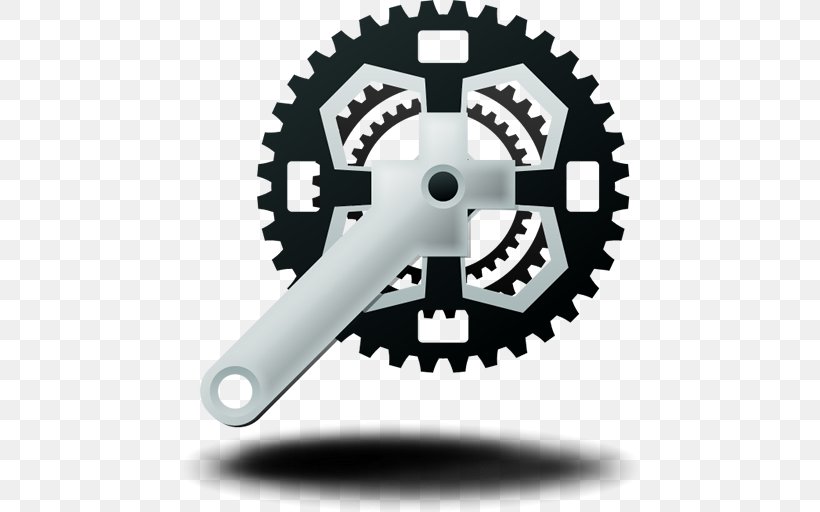 Bicycle Cranks Cycling Mountain Bike, PNG, 512x512px, Bicycle, Bicycle Cranks, Bicycle Derailleurs, Bicycle Drivetrain Part, Bicycle Helmets Download Free