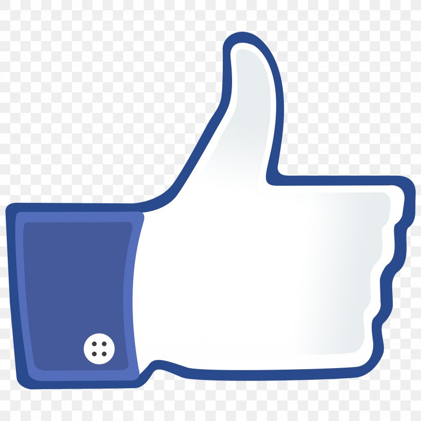 Facebook Social Media Like Button Thumb Signal, PNG, 2560x2560px, Facebook, Area, Blog, Blue, Finger Download Free