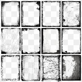 grunge border vector free download