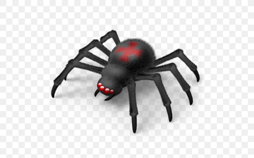 Spider Download Image, PNG, 512x512px, Spider, Arachnid, Arthropod, Black Widow, Computer Network Download Free