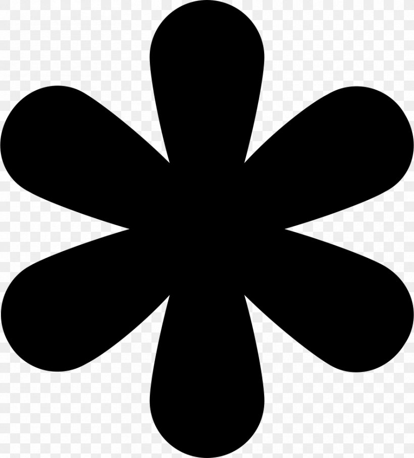 Asterisk Clip Art Image, PNG, 884x980px, Asterisk, Animation, Asterix, Blackandwhite, Drawing Download Free