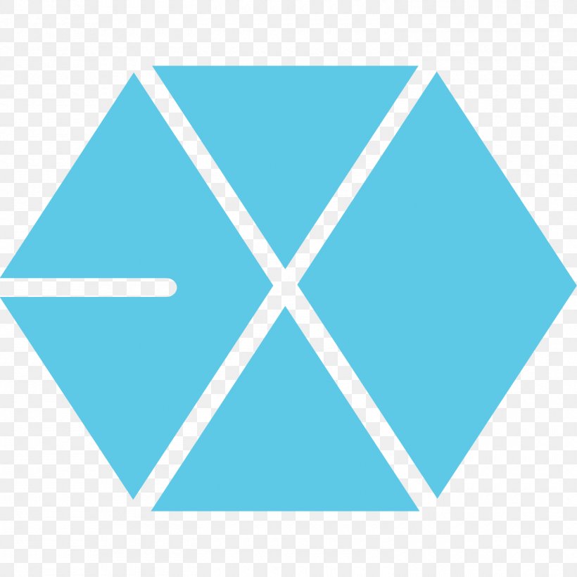 EXO XOXO K-pop Logo Power, PNG, 1500x1500px, Exo, Aqua, Area, Azure, Blue Download Free