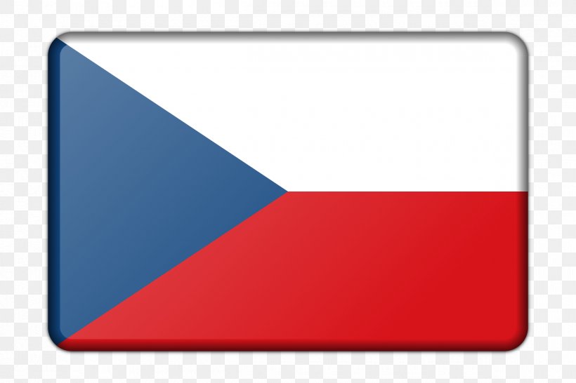 Flag Of The Czech Republic, PNG, 2400x1600px, Czech Republic, Blue, Drawing, Flag, Flag Of The Czech Republic Download Free
