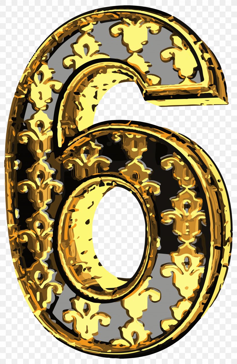 Number Four Numerical Digit Clip Art, PNG, 3257x5000px, Number Four, Art, Brass, Centerblog, Gold Download Free